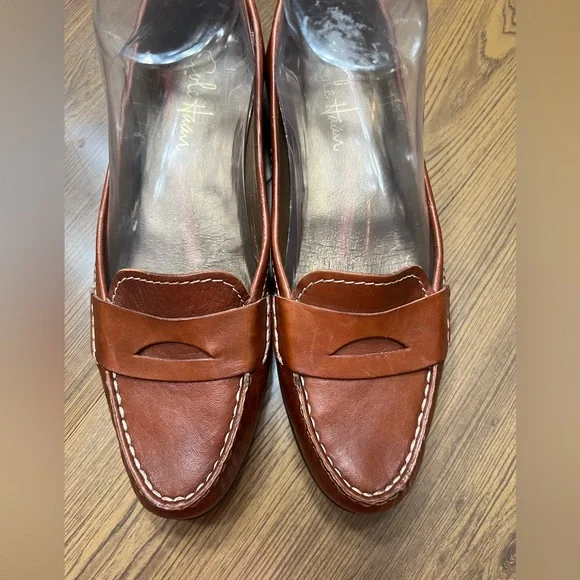 Cole Haan Leather Penny Loafers Brown Size 8AA - Picture 6 of 13